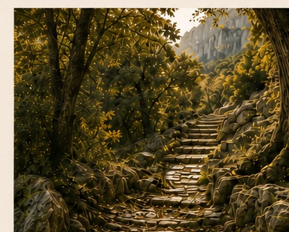 Forest path of the Road of Kings